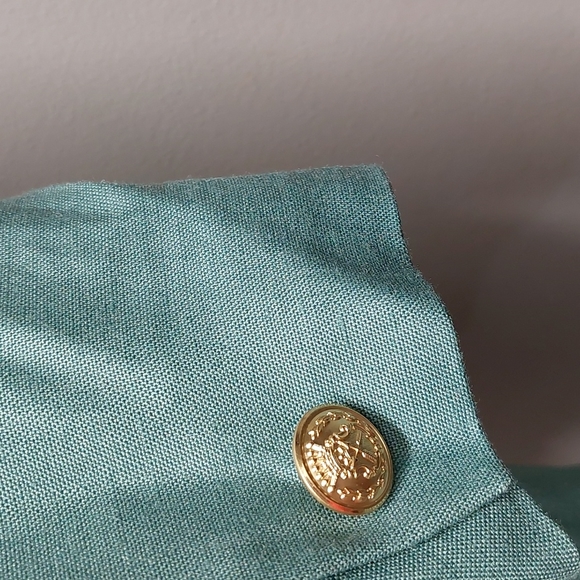 Talbots Linen Blazer Sz8 smoke free home - Picture 8 of 17